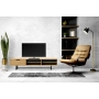 Szafka RTV-56 Drewno Lite Dąb Loft Lakier Rozmiary od 100 cm do 200 cm PREMIUM